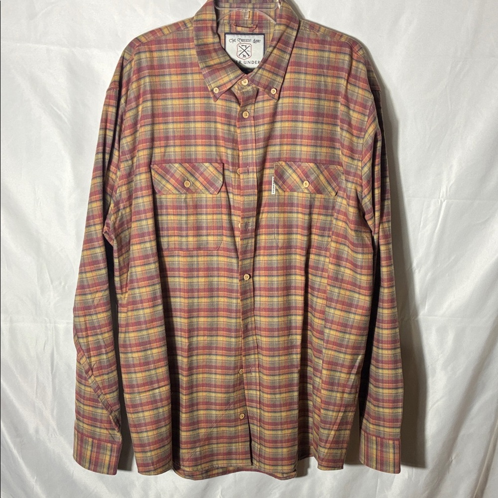 Over Under men’s plaid shirt size XXL